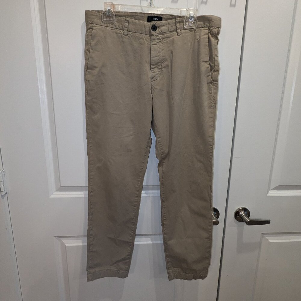 Theory Men's Khaki Pants SZ33